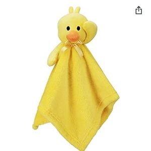 Yellow newborn baby duck lovey